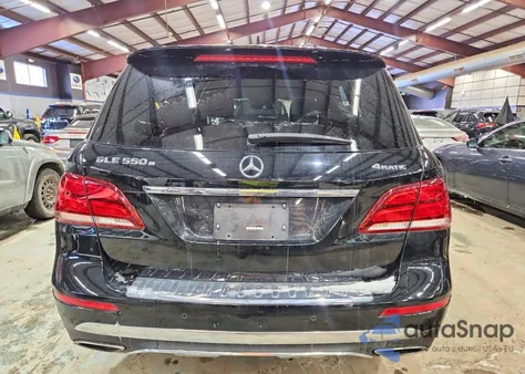 2018 Mercedes-Benz Gle 550E 4Matic из США, поврежденный, VIN 4JGDA6DB7JB034936